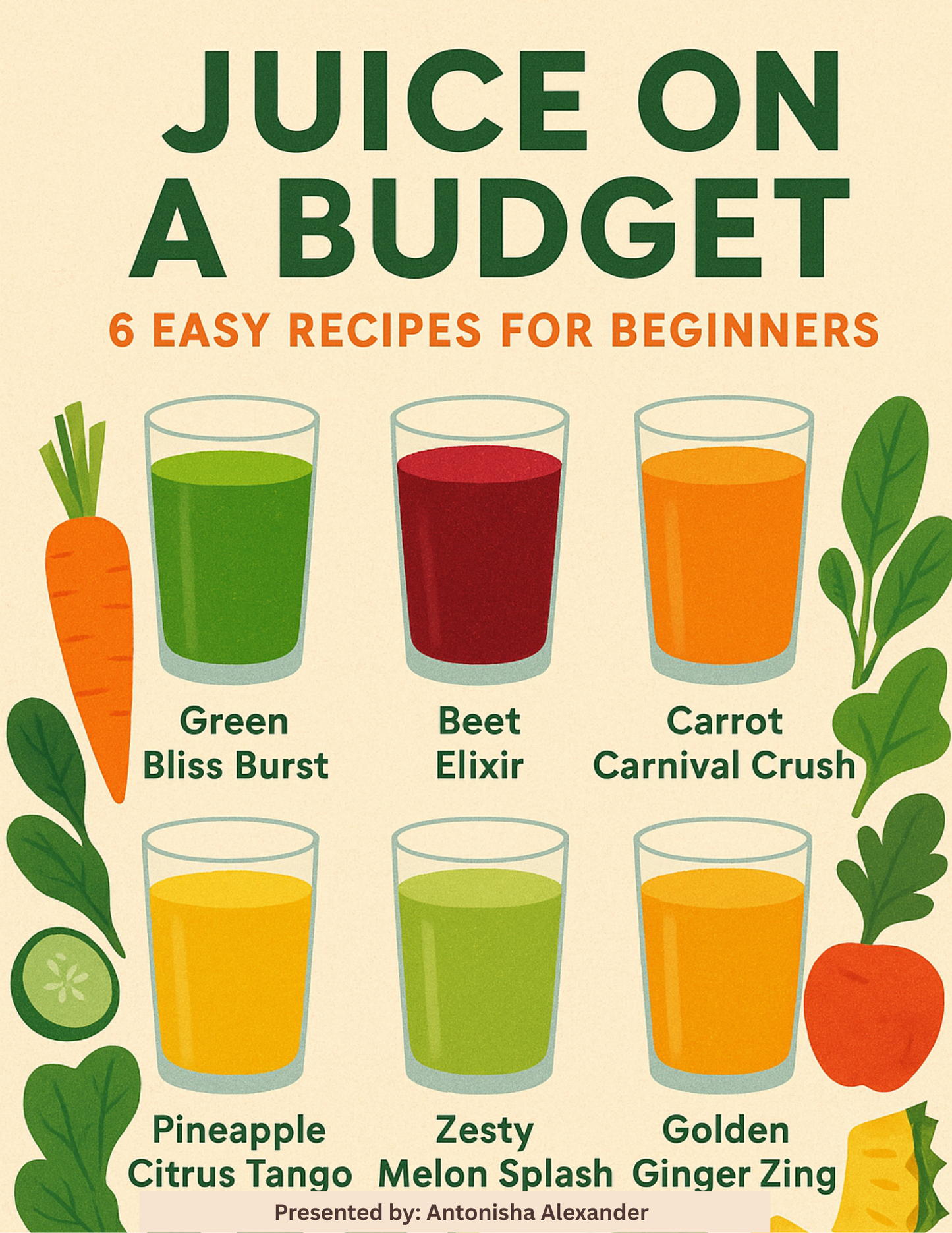 Juice On A Budget: 6 Easy Recipes For Beginners